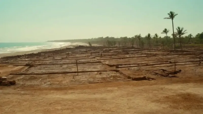 Un paisaje de desolación y ruina