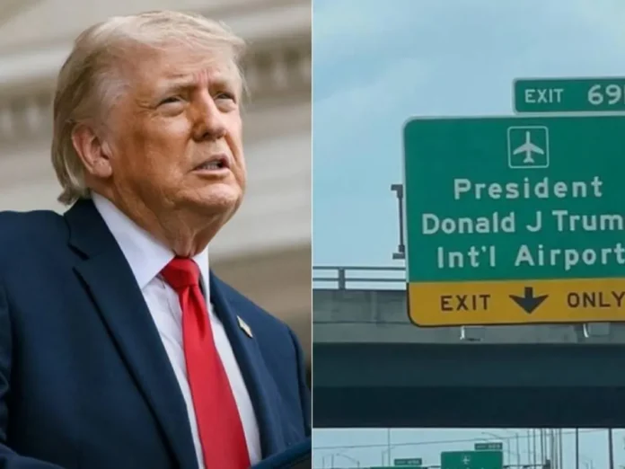 Trump celebra nuevo nombre aeropuerto Palm Beach