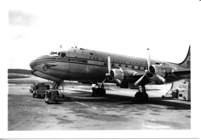 Restos del avión Pan Am encontrados en 2023.
