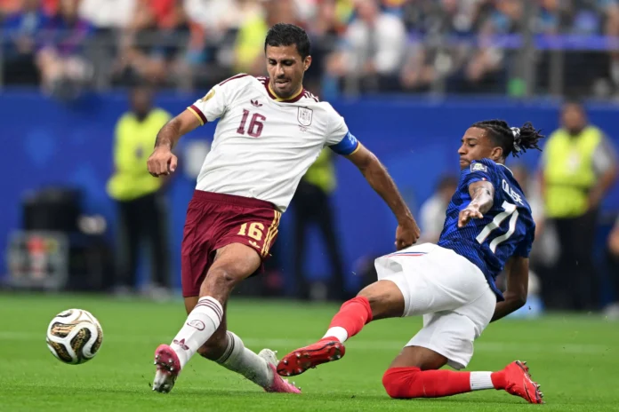 Rodri Hernández en la final del Mundial