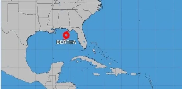Tormenta tropical Bertha sin riesgo para RD