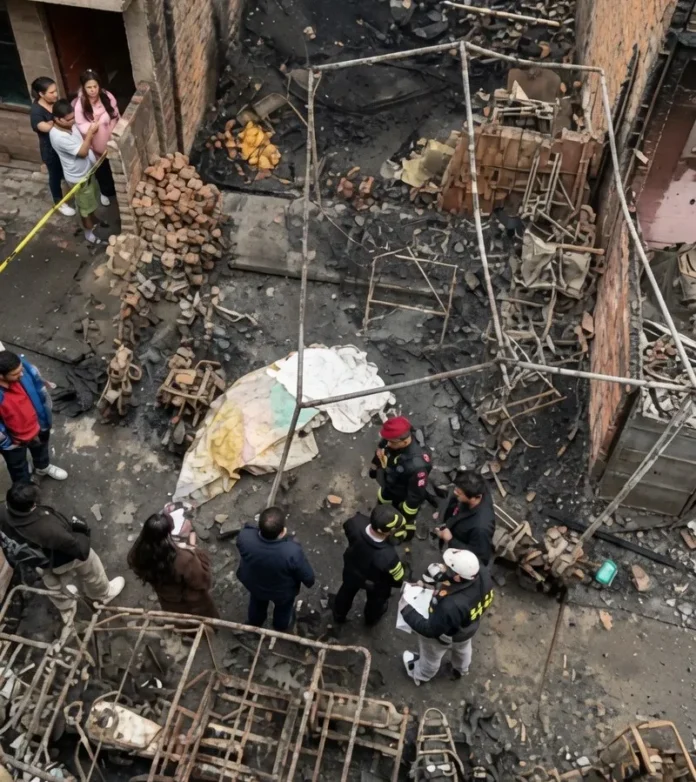 Incendio en Lima deja 10 muertos.