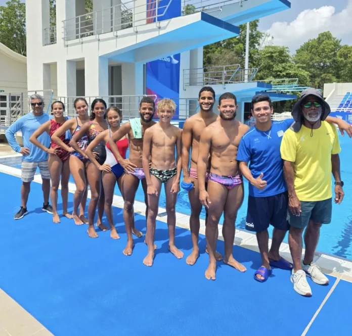Clavadistas dominicanos listos para JJCC 2026