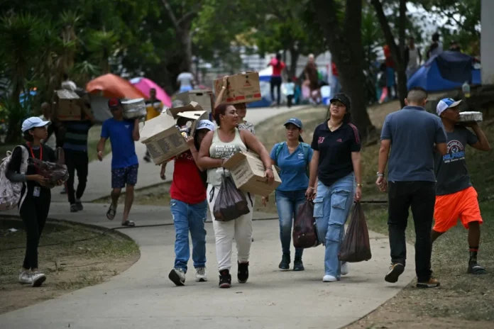Asistencia alimentaria del PMA en Venezuela
