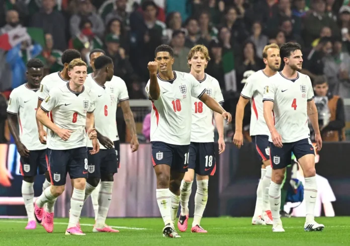 Inglaterra avanza a cuartos tras vencer a México