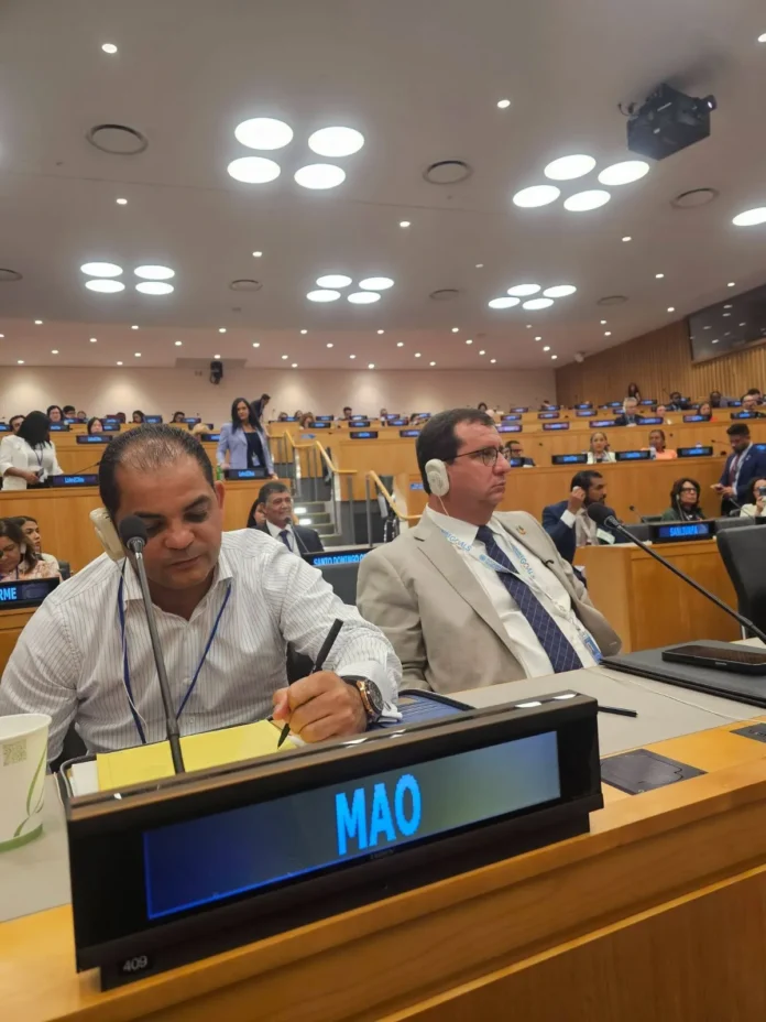 Alcalde de Mao en foro de la ONU.