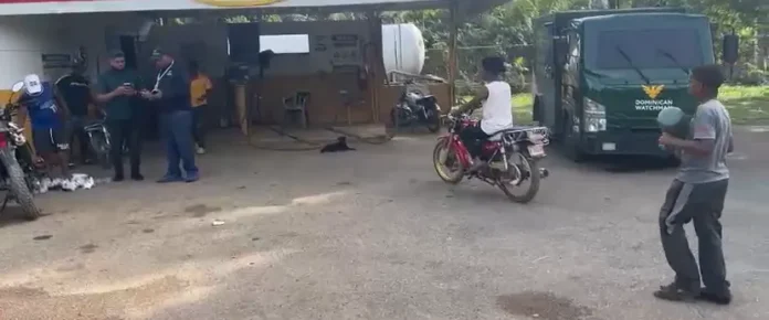 Asalto a estación de combustible en Monte Plata