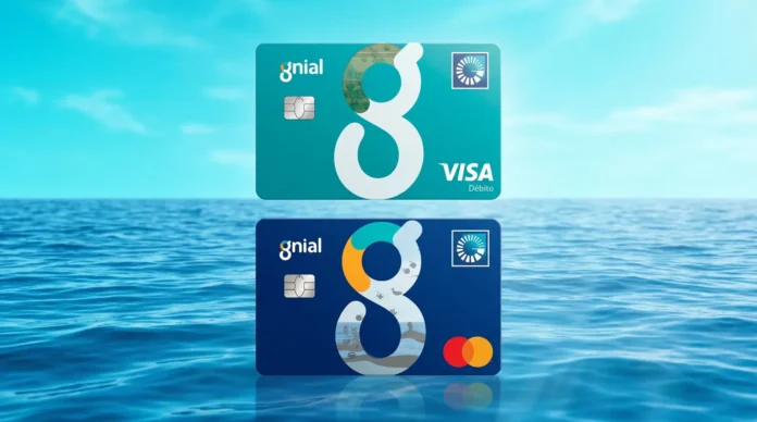 Tarjetas del Banco Popular con plástico reciclado.