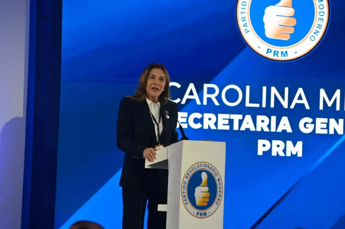 Carolina Mejía destaca unidad del PRM.
