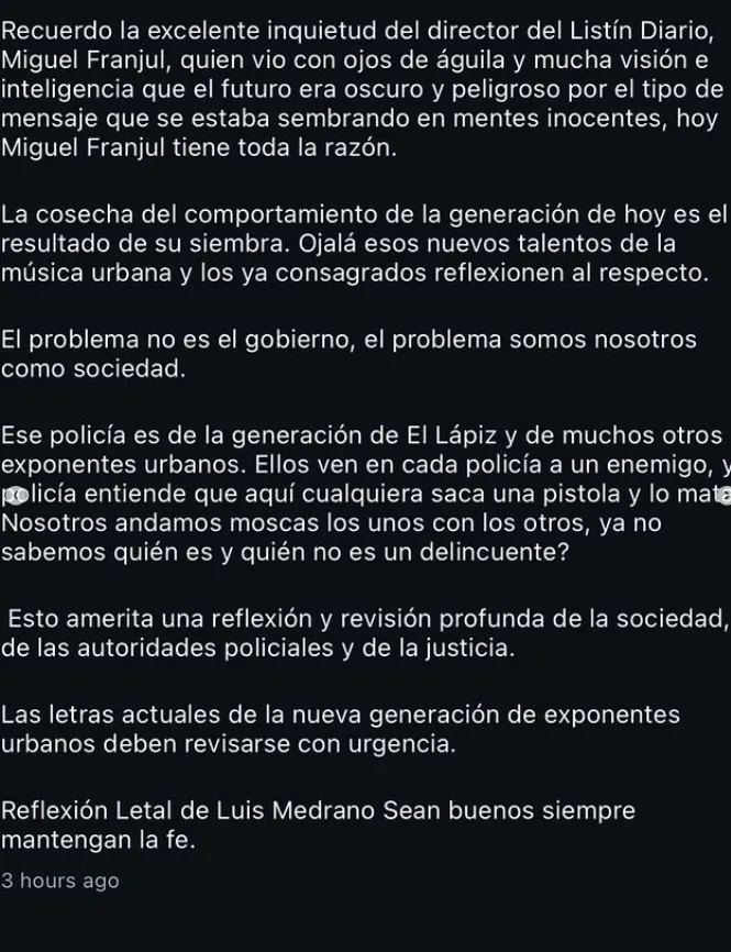 Melymel defiende su cacerolazo de protesta.