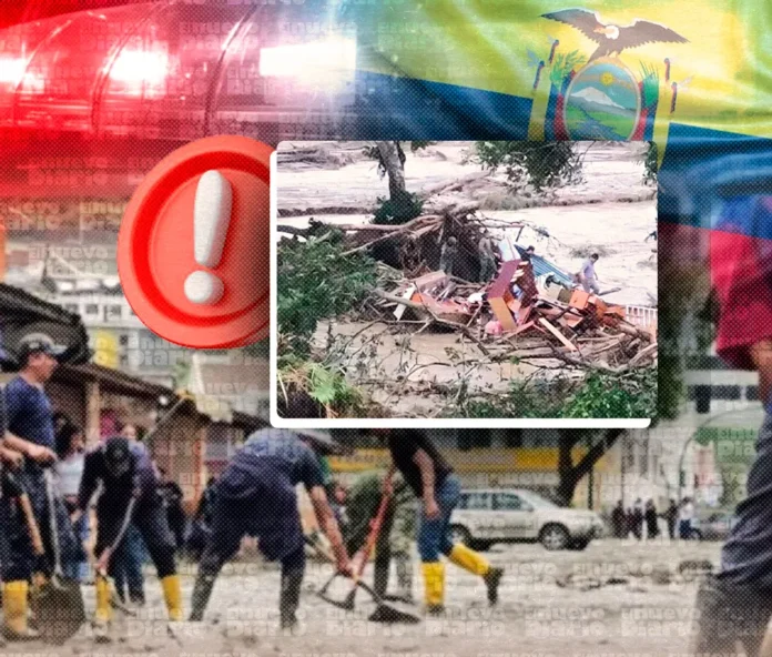 Aluvión en Ecuador causa tragedia en Zamora.