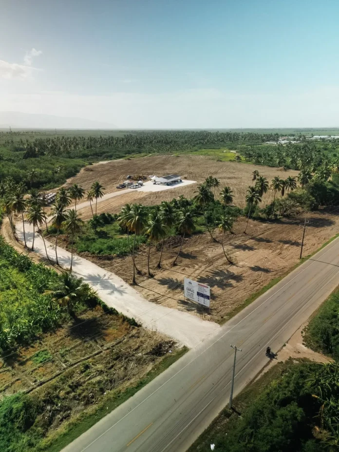 Construcción del CCR Barahona en progreso.