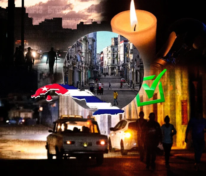 Recuperación del sistema eléctrico en Cuba.