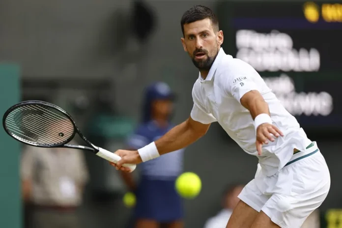 Djokovic avanza a octavos en Wimbledon.