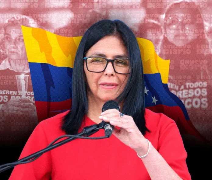 Delcy Rodríguez conversa con EEUU y FMI.