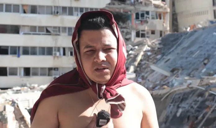 Migrante venezolano busca a su familia.