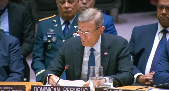 Canciller de RD apoya misión de la ONU