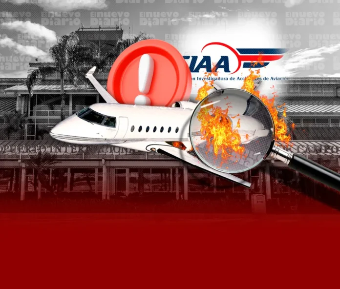 Accidente de avión en La Romana.