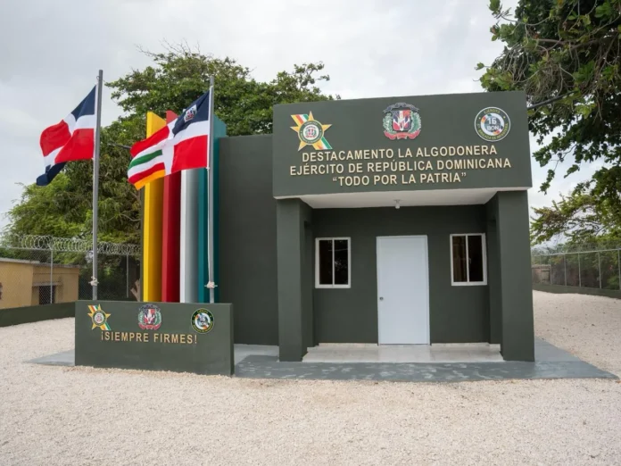 Inauguración de destacamentos fronterizos en RD