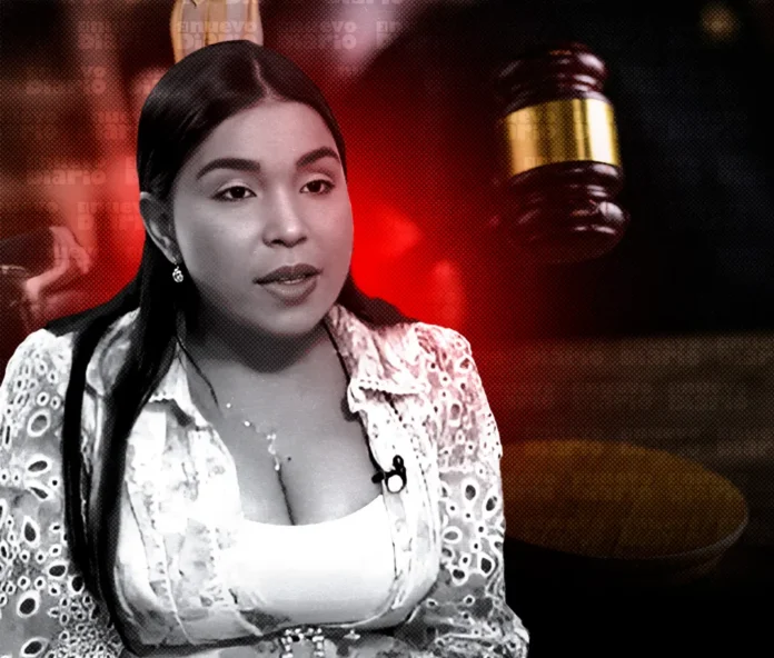 Johanna Madera en juicio por amenazas a periodistas.