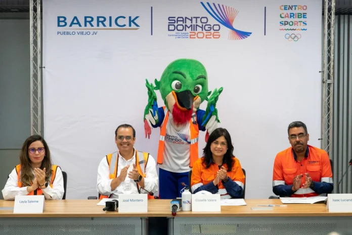 Barrick Pueblo Viejo patrocina Juegos Centroamericanos 2026.