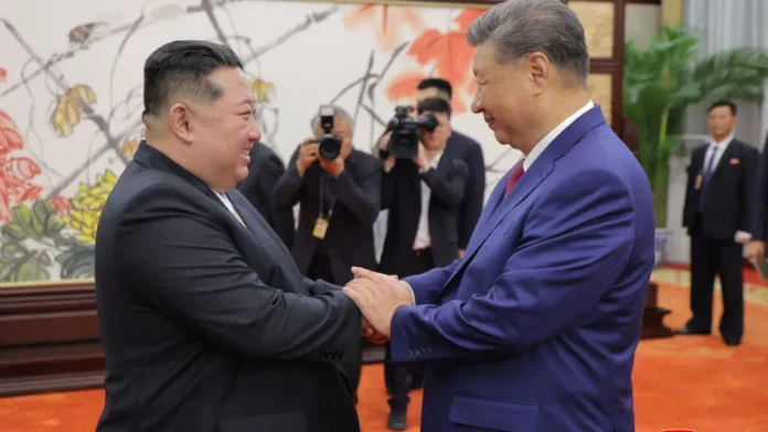 Xi y Kim celebran amistad China-Corea del Norte