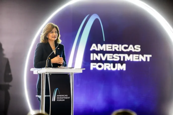 Raquel Peña en el Americas Investment Forum 2026