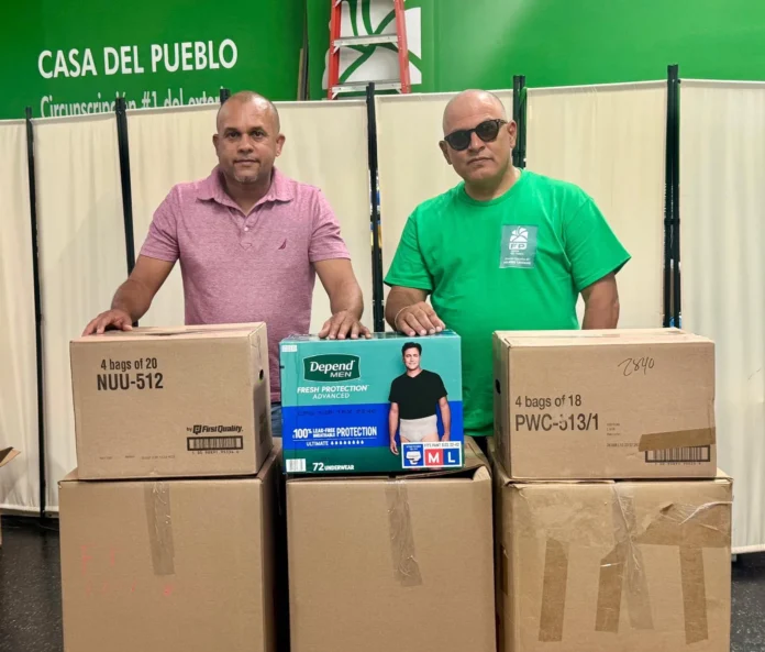 Recolección de ayudas para víctimas en Venezuela