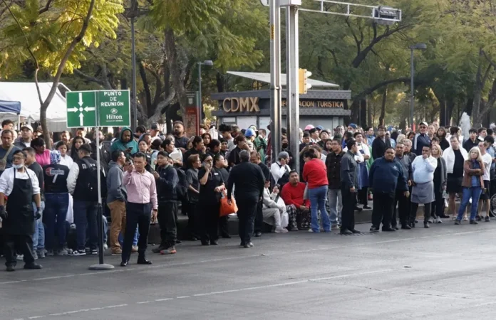 Sismo de 7,4 en Chiapas, México.