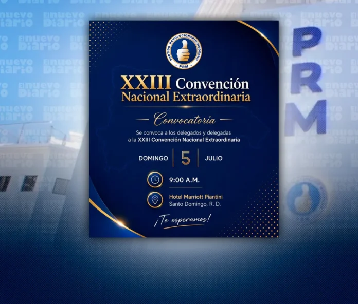 Convención Nacional Extraordinaria del PRM 2023