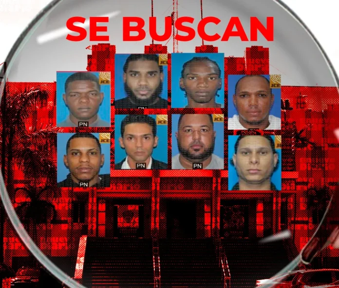 Policía busca a ocho prófugos por rapto.