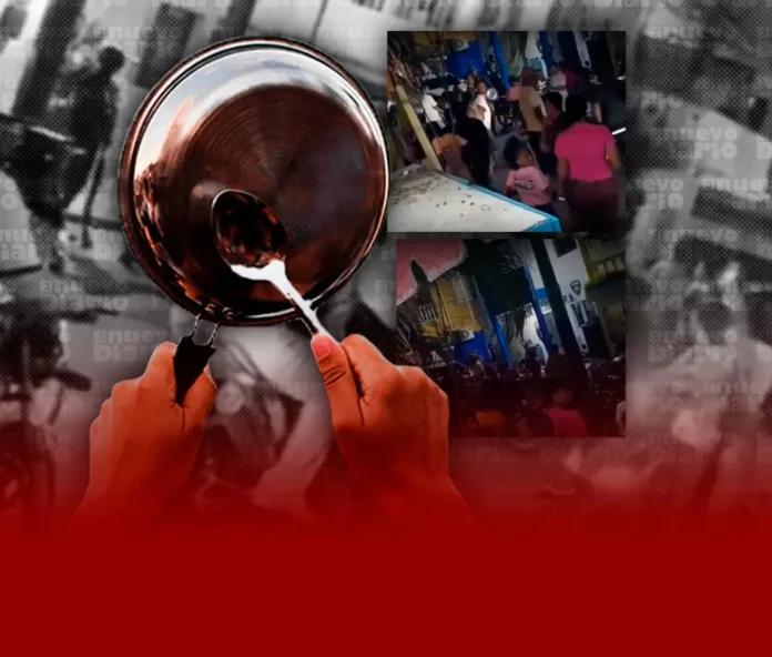 Residentes protestan por justicia en Herrera.