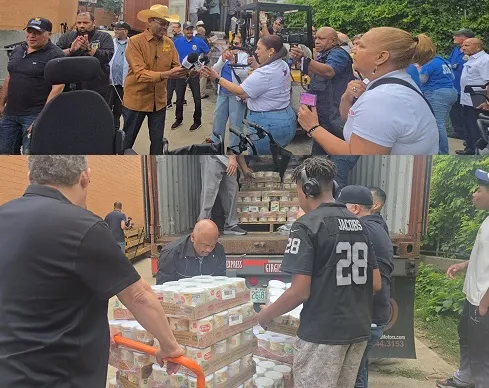 Ayuda humanitaria enviada a Venezuela desde NYC.