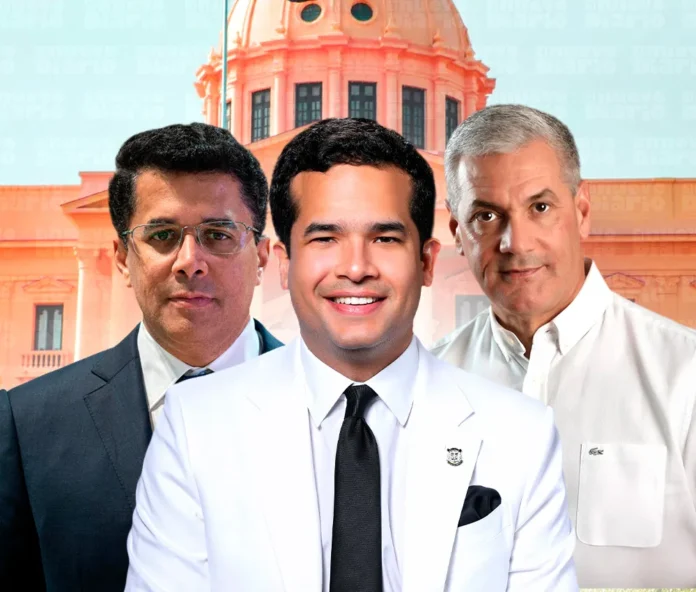 Candidatos presidenciales 2028: Collado, Fernández, Castillo