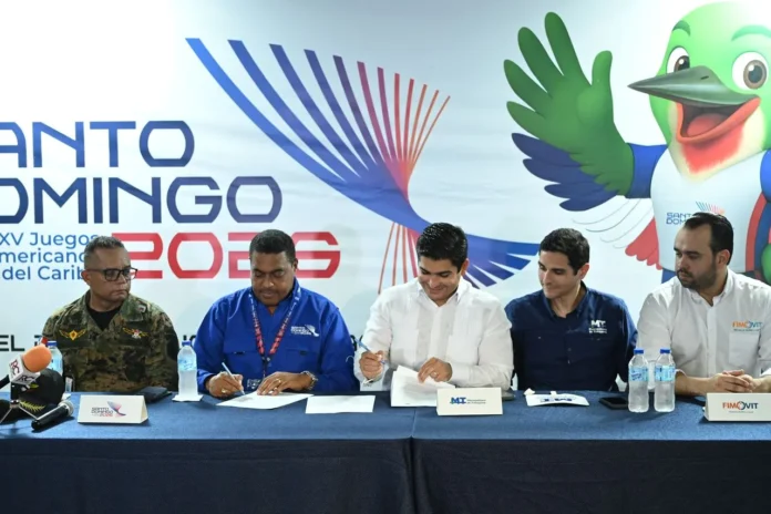 Tarjeta conmemorativa Juegos Centroamericanos 2026