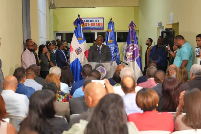 Inauguración del Sistema Audiovisual UASD.