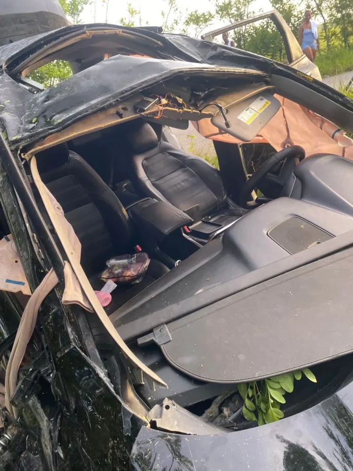 Accidente fatal en Monte Plata, mujer muere.