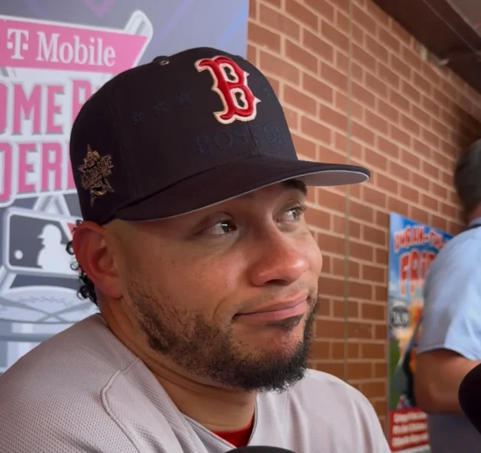 Wilson Contreras habla sobre Boston y Venezuela.