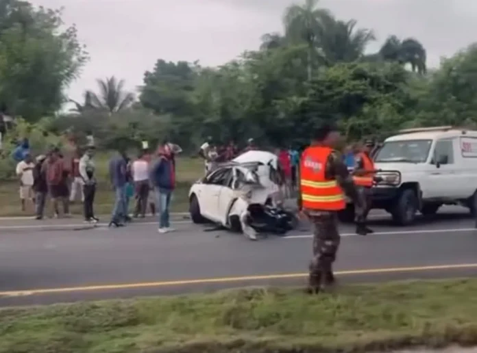 Accidente en circunvalación Santo Domingo hoy.