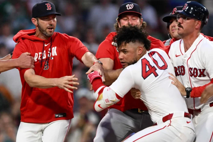 Suspensión de jugadores por trifulca en MLB