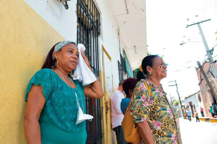Altas temperaturas y sensación térmica extrema.