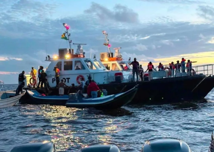 Tripulantes del ferry naufragado dan positivo
