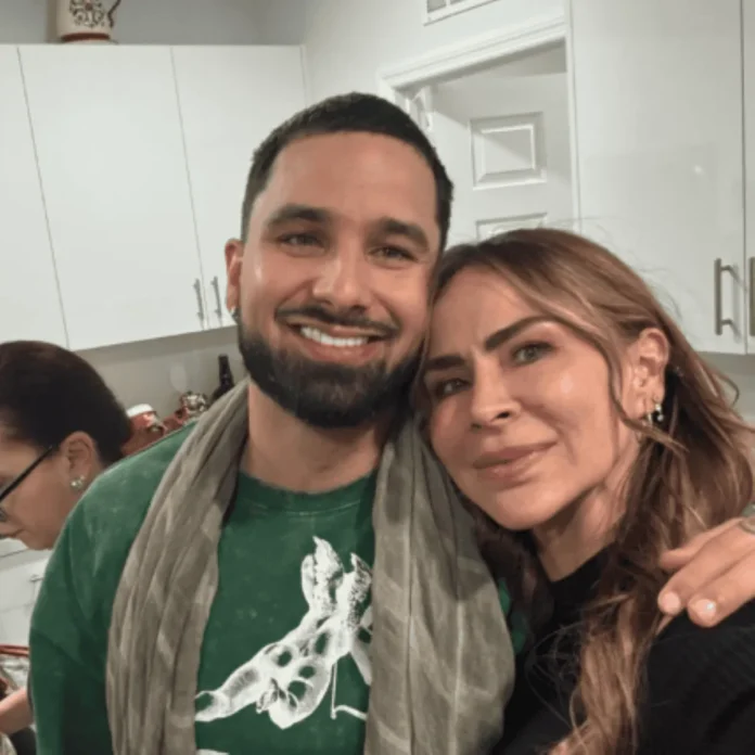 Aylín Mujica despide a su hijo Mauro