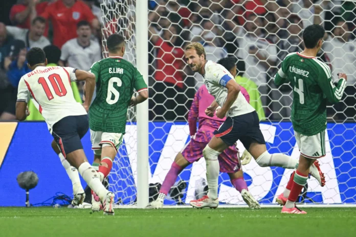 Bellingham y Kane celebran victoria de Inglaterra.