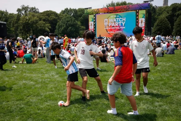 Fiesta del Mundial en Central Park 2026