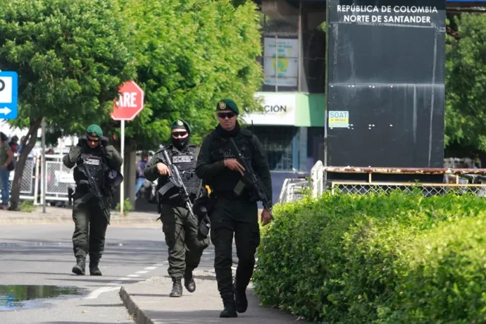 Hombre detenido con cocaína en Bogotá.