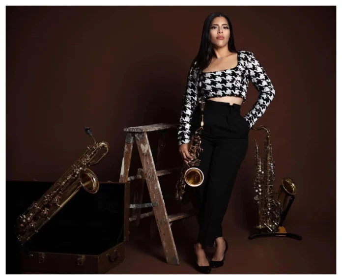 Nayade Macea en festival MedeSax Colombia