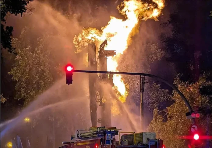 Deflagración de gas en metro de Barcelona