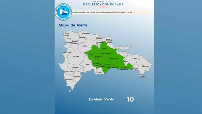 Alerta verde por inundaciones en provincias.