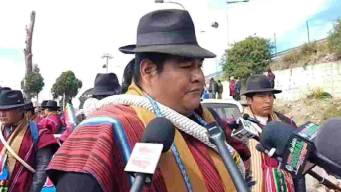 Detención de Vicente Salazar en Bolivia.